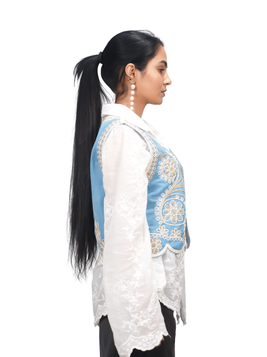 Women’s Embroidered Ethnic Top | Stylish Kurti Top | Casual & Festive Wear