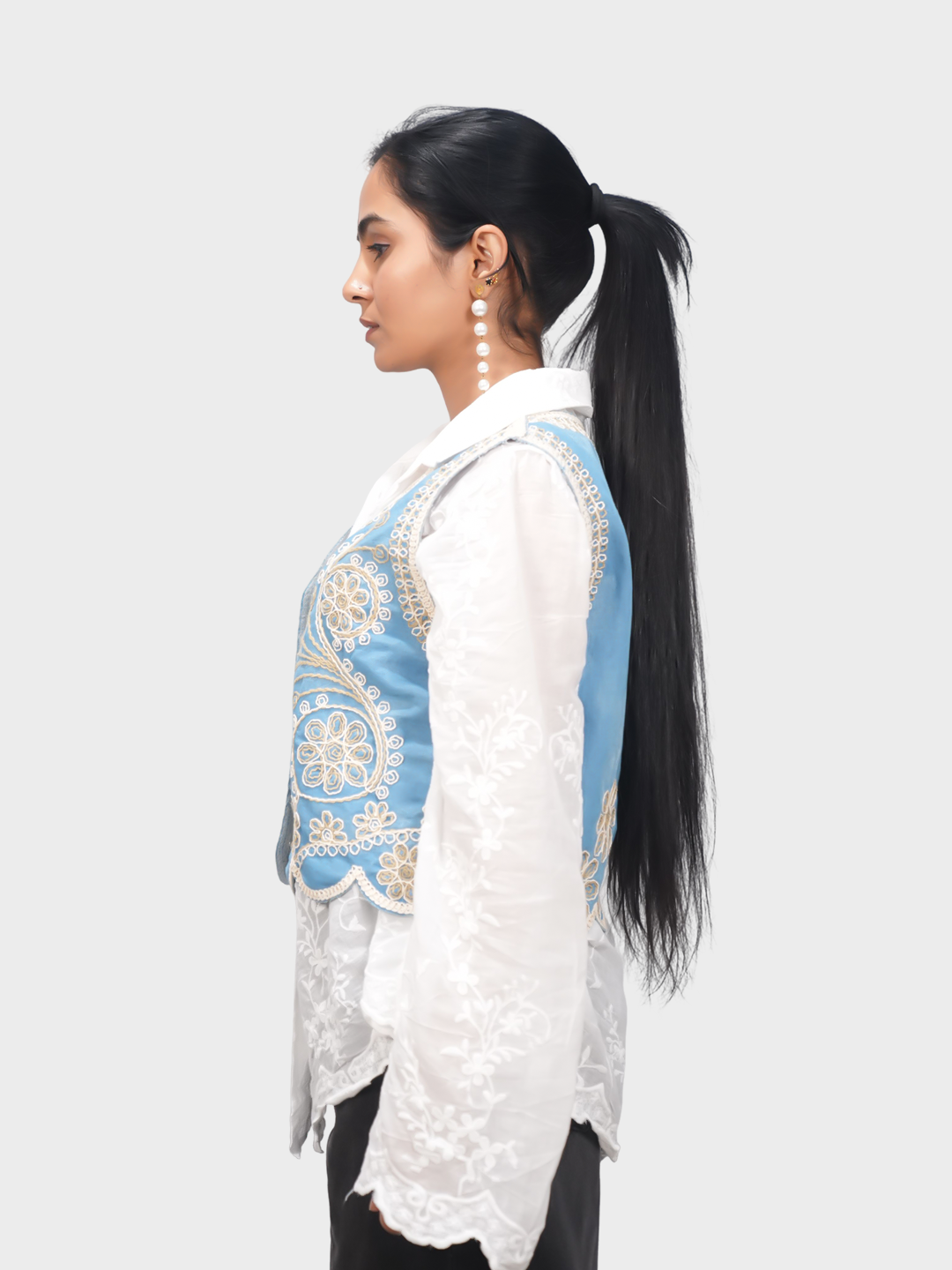 Women’s Embroidered Ethnic Top | Stylish Kurti Top | Casual & Festive Wear