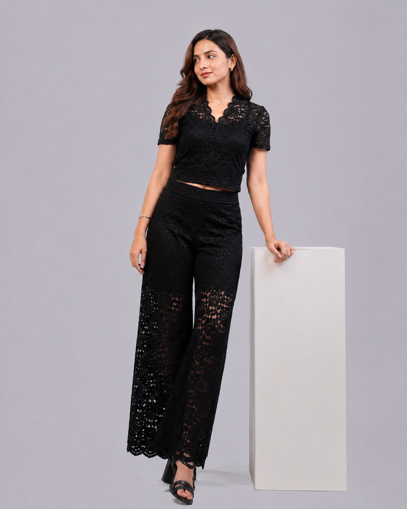 Women's  Lace Co-ord Set